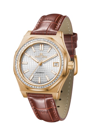 Automatisch Leren Horloge - Bruin