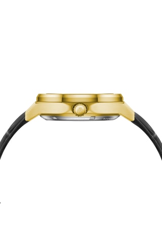 Leren Automatische Horloge met Zirkonia’s