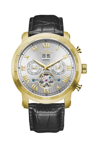 Automatisch Leren Horloge - Zwart en Goudkleurig