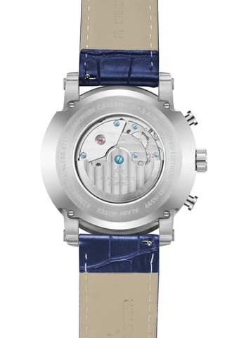 Automatisch Leren Horloge - Blauw en Zilverkleurig