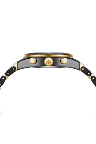 Relógio automático de cerâmica - Taquímetro - Preto