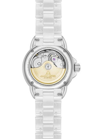 Keramische Automatisch Horloge - Wit en Zilverkleurig