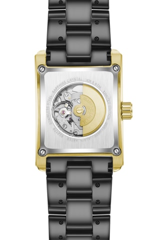 Keramische Automatisch Horloge met Zirkonia’s en Diamanten