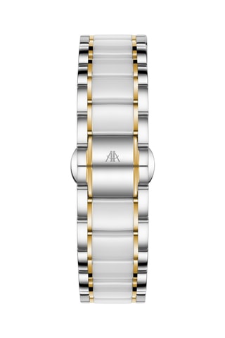 Stalen Automatische Horloge - Zilverkleurig en Goudkleurig