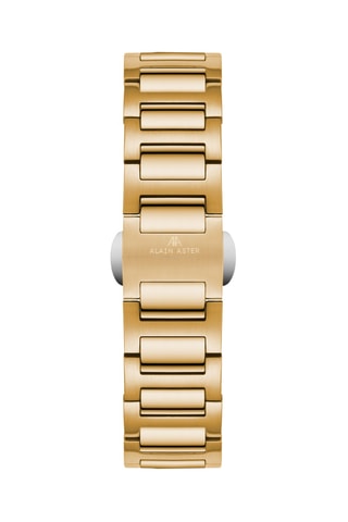 Stalen Automatische Horloge met Zirkonia’s