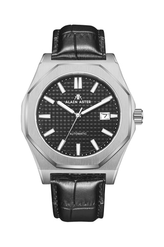 Automatisch Leren Horloge - Zwart en Zilverkleurig