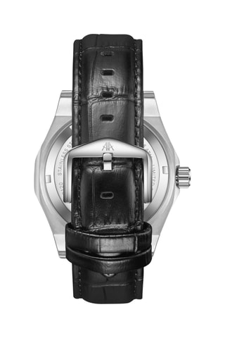 Automatisch Leren Horloge - Zwart en Zilverkleurig