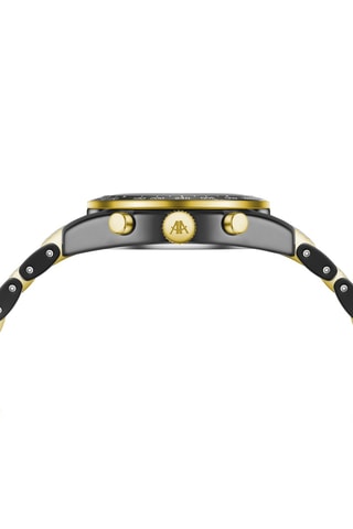 Relógio automático de cerâmica - Taquímetro - Preto