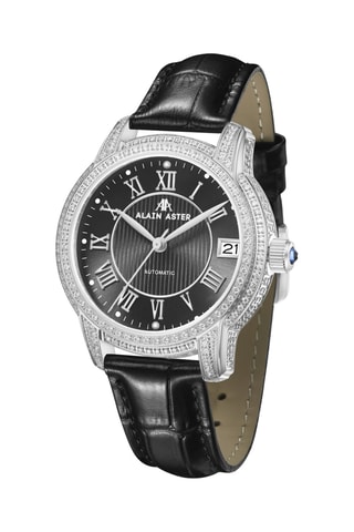 Automatisch Leren Horloge met Diamanten