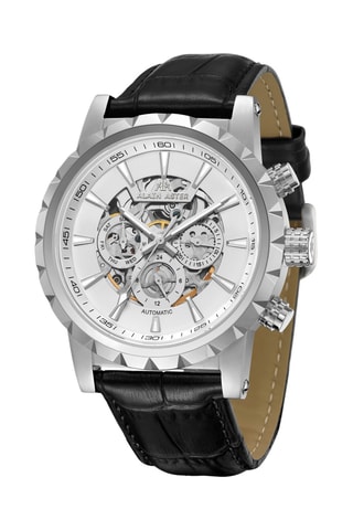 Automatisch Leren Horloge - Zwart en Zilverkleurig