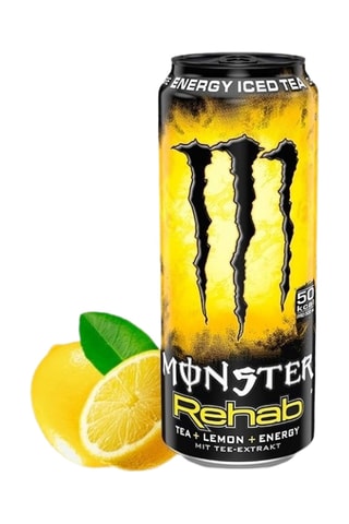 12 x Boisson énergisante Monster Rehab citron - 12 x 500 ml