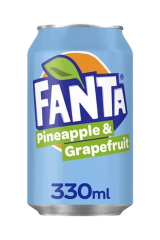 12 x Fanta ananas pamplemousse - 24 x 330 ml