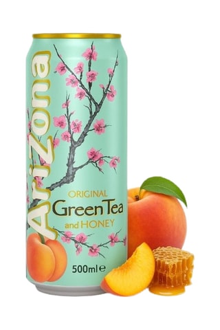 12 x Thé vert miel Arizona - 12 x 500 ml