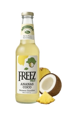 12 x Boisson non alcoolisée pina colada Freez - 24 x 250 ml
