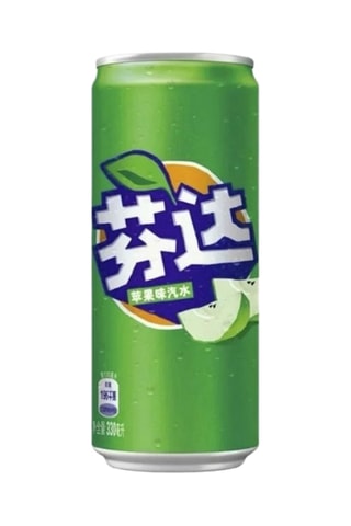 12 x Boisson non alcoolisée pomme verte fanta - 24 x 330 ml