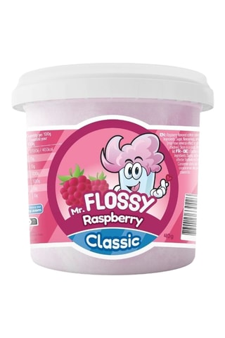 12 x Barbe à papa classic framboise Mr Flossy - 12 x 40 g