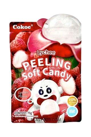 25 x Bonbon lychee - 50 x 75 g