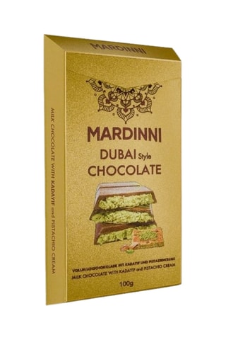 12 x Chocolat pistache kunafa Mardinni Dubaï - 12 paquets