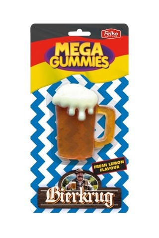 11 x Bonbon gélifié Maxi Gummy goût bière allemande - 11 x 120 g