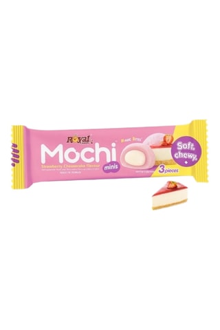 12 x Mini mochis cheesecake à la fraise - 12 barres