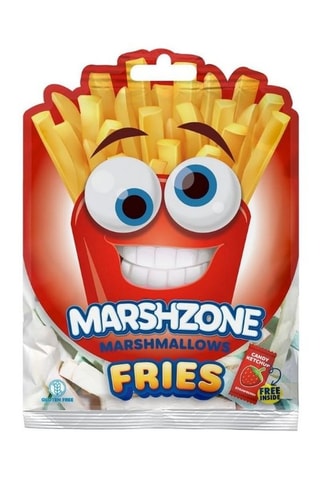 12 x Frites & sauce marshzone - Fraise et vanille - 12 paquets