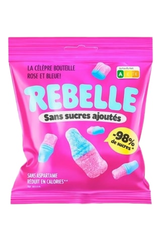 12 x Bouteilles Rebelle roses et bleues - 12 paquets