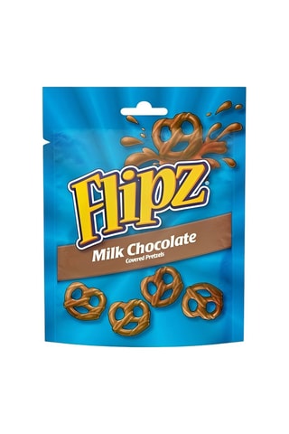 3 x Bretzels enrobés Flipz - Chocolat au lait - 90 g