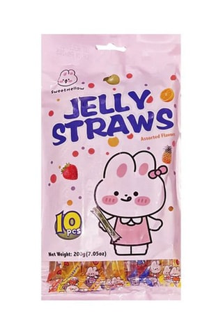 15 x Pailles gélifiées Jelly Straw - 200 g