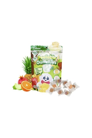 25 x Bonbons Peeling goût Fruits mélangés - 60 g