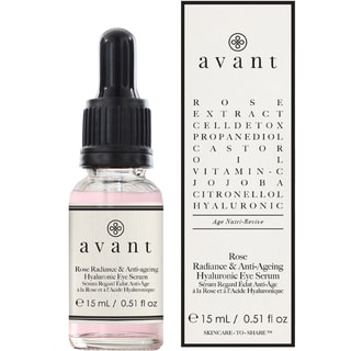 Sérum regard éclat anti-âge - Rose & acide hyaluronique - 15 ml