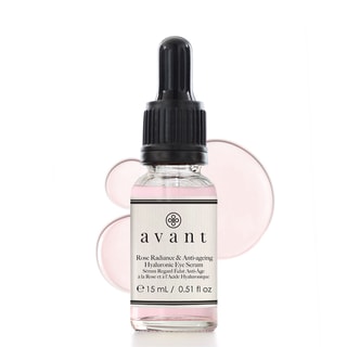 Sérum regard éclat anti-âge - Rose & acide hyaluronique - 15 ml