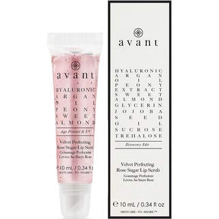 Gommage perfecteur pour lèvres au sucre - Rose & huile d'amande douce - 10 ml