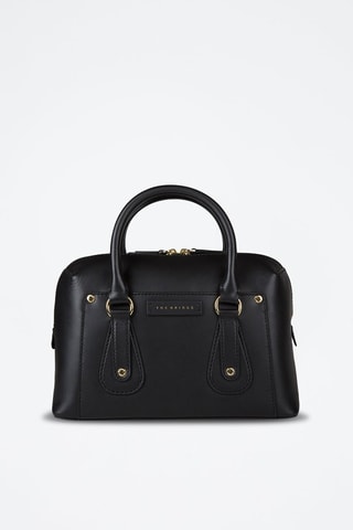 Bolso de piel Cecilia - Negro