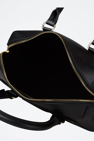 Bolso de piel Cecilia - Negro