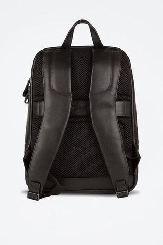 Mochila de piel - Negro