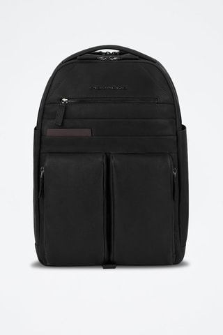 Mochila de piel - Negro