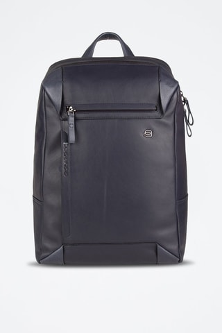 Mochila de piel - Azul