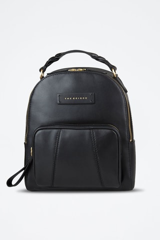 Mochila de piel Brigida - Negro