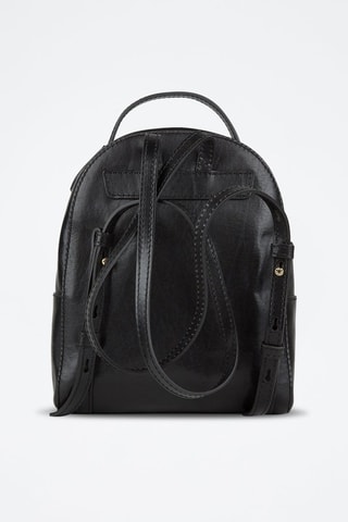 Mochila de piel Elettra - Negro 