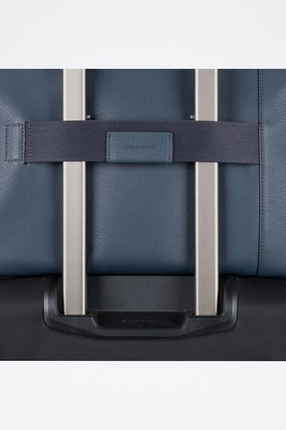 Leren Schoudertas - Blauw