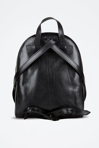Mochila de piel Elettra - Negro 