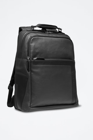 Mochila de piel - Negro