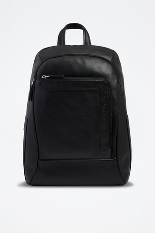 Mochila de piel - Negro