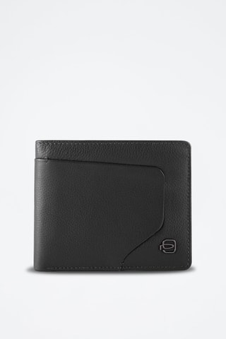 Cartera de piel - Negro