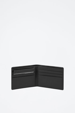 Cartera de piel - Negro