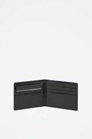 Cartera de piel - Negro