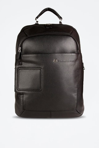 Mochila de piel - Negro