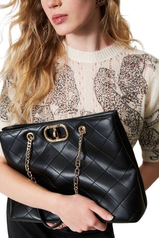 Bolso de piel - Negro