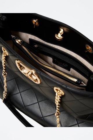 Bolso de piel - Negro