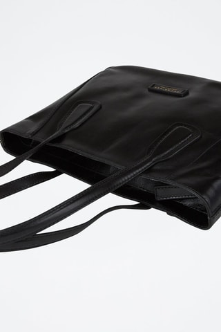 Bolso de piel Maddalena - Negro